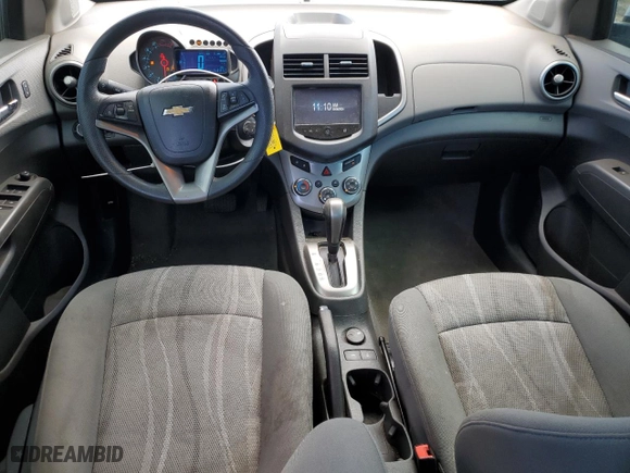 2016 Chevrolet Sonic LT with VIN 1G1JC5SH0G4127287, listed as a Copart auction lot 69288614 with 53,372 mi miles and Salvage Title. Bid and sale history available at carsss.com. Image 8.