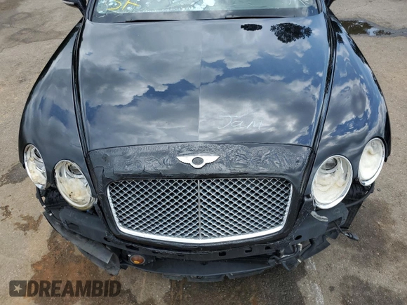 2012 Bentley Flying Spur with VIN SCBBR9ZA3CC071780, listed as a Copart auction lot 54342015 with Not provided miles and Salvage title. Bid and sale history available at DreamBid. Image 11.