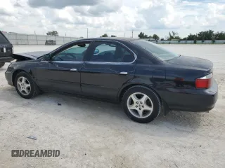 2003 Acura TL with VIN 19UUA56623A072955, listed as a Copart auction lot 71586074 with 157,002 mi miles and Salvage Title. Bid and sale history available at carsss.com. Image 2.