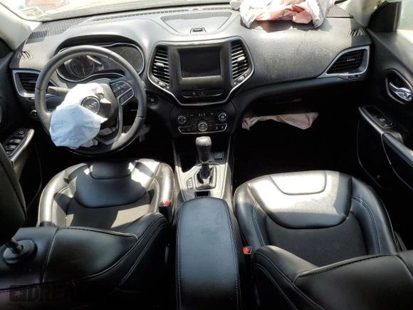 2020 Jeep Cherokee Lux with VIN 1C4PJLLXXLD510925, listed as a Copart auction lot 53616375 with 90,956 mi miles and Salvage title. Bid and sale history available at DreamBid. Image 8.