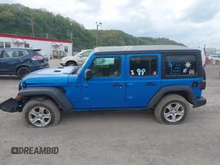 2023 Jeep Wrangler Sport with VIN 1C4HJXDG5PW530309, listed as a IAAI auction lot 42154961 with 29,846 mi miles and . Bid and sale history available at carsss.com. Image 15.