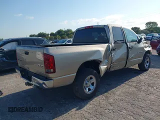 2004 Dodge 1500 SLT with VIN 1D7HU18D14S573218, listed as a IAAI auction lot 42130263 with 137,589 mi miles and . Bid and sale history available at carsss.com. Image 4.