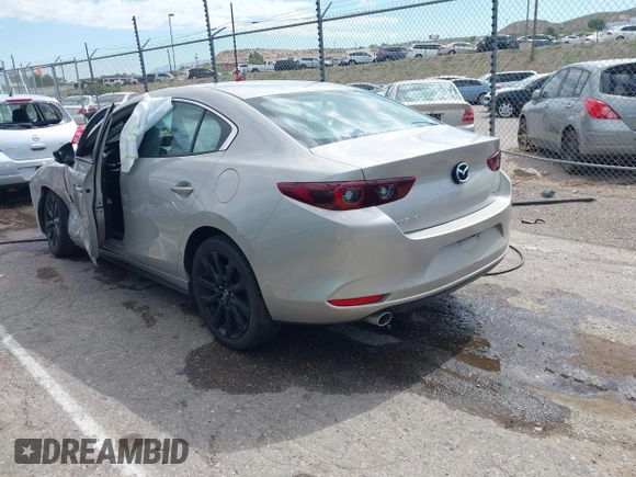 2024 Mazda 3 S Select Sport with VIN 3MZBPABMXRM427929, listed as a IAAI auction lot 42593321 with 20,378 mi miles and . Bid and sale history available at DreamBid. Image 3.