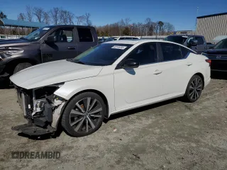 2021 Nissan Altima 2.5 SR with VIN 1N4BL4CV9MN362339, listed as a Copart auction lot 48145295 with 94,181 mi miles and Salvage Title. Bid and sale history available at carsss.com. Image 1.