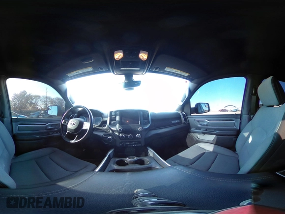 2022 Ram 1500 Big Horn with VIN 1C6RREBT3NN442466, listed as a IAAI auction lot 40734114 with 22,586 mi miles and . Bid and sale history available at DreamBid. Image 21.