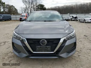 2021 Nissan Sentra SV with VIN 3N1AB8CV4MY220437, listed as a Copart auction lot 49810735 with 57,683 mi miles and Salvage Title. Bid and sale history available at carsss.com. Image 5.
