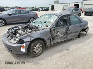 1995 Honda Civic DX z VIN JHMEG8644SS003175, wystawiony jako Copart lot #66848864 z przebiegiem 177 645 mil mil oraz Szkoda całkowita • Salvage title. Historia ofert i sprzedaży dostępna na DreamBid. Obrazek 1.