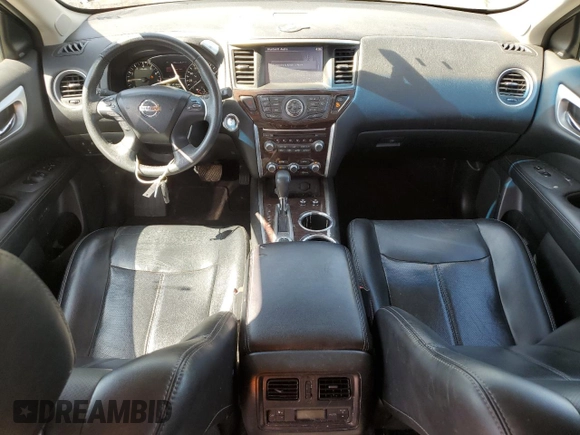 2015 Nissan Pathfinder Platinum with VIN 5N1AR2MM4FC723355, listed as a Copart auction lot 61109715 with 124,360 mi miles and Salvage title. Bid and sale history available at DreamBid. Image 8.