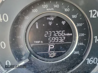 2013 Honda Accord Sdn EX-L with VIN 1HGCR2F8XDA009981, listed as a IAAI auction lot 41704760 with 237,266 mi miles. Bid and sale history available at carsss.com. Image 7.