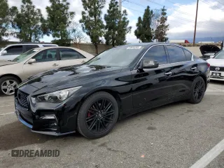 2018 Infiniti Q50 Sport with VIN JN1EV7APXJM365536, listed as a Copart auction lot 42634205 with 44,736 mi miles and Clean Title. Bid and sale history available at carsss.com. Image 1.