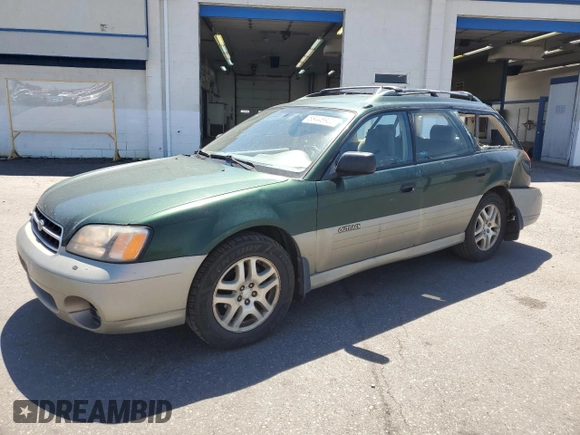 2000 Subaru Legacy Outback z VIN 4S3BH6755Y7606158, wystawiony jako Copart lot #58448905 z przebiegiem 196 428 mil mil oraz Szkoda całkowita • Salvage title. Historia ofert i sprzedaży dostępna na DreamBid. Obrazek 1.