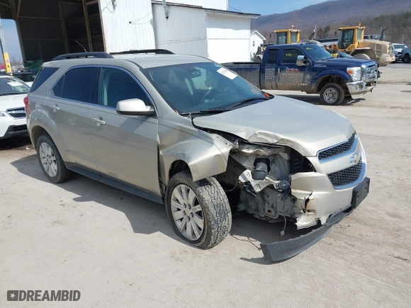 2010 Chevrolet Equinox LT w/1LT with VIN 2CNFLEEY4A6369557, listed as a IAAI auction lot 41753292 with 100,625 mi miles. Bid and sale history available at carsss.com. Image 1.