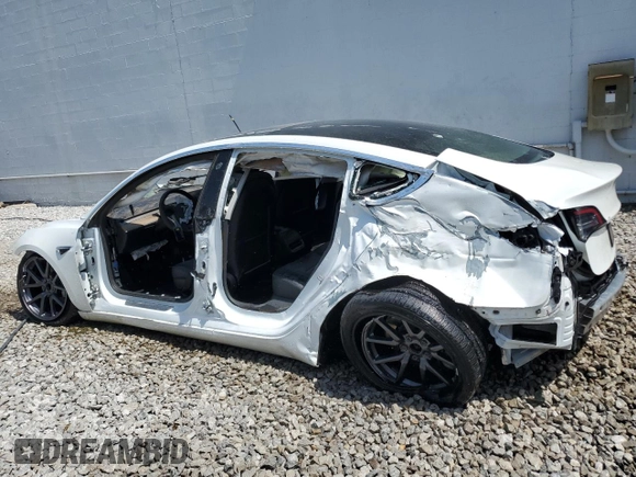 2020 Tesla Model 3 Standard Range Plus with VIN 5YJ3E1EA3LF612365, listed as a Copart auction lot 54421205 with Not Provided miles and Clean Title. Bid and sale history available at DreamBid. Image 2.