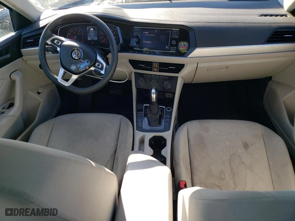 2019 Volkswagen Jetta S with VIN 3VWC57BU9KM239714, listed as a Copart auction lot 42158955 with 85,044 mi miles and Salvage Title. Bid and sale history available at carsss.com. Image 8.