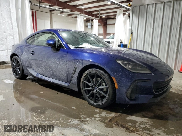2023 Subaru BRZ Limited with VIN JF1ZDBF13P8701107, listed as a Copart auction lot 87662535 with 3,564 mi miles and Salvage Title. Bid and sale history available at carsss.com. Image 4.