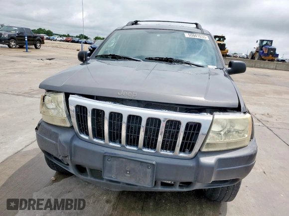 2003 Jeep Grand Cherokee Laredo with VIN 1J4GW48SX3C569087, listed as a Copart auction lot 55941035 with Not provided miles and Salvage title. Bid and sale history available at DreamBid. Image 5.