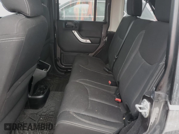 2017 Jeep Wrangler Unlimited Sahara z VIN 1C4BJWEG2HL629297, wystawiony jako Copart lot #46188865 z przebiegiem 98 463 mil mil oraz Szkoda całkowita • Salvage title. Historia ofert i sprzedaży dostępna na DreamBid. Obrazek 11.