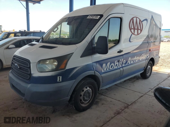 2015 Ford Transit z VIN 1FTNE1CM9FKA53207, wystawiony jako Copart lot #62840195 z przebiegiem 208 385 mil mil oraz Czysty tytuł • Clean title. Historia ofert i sprzedaży dostępna na DreamBid. Obrazek 1.