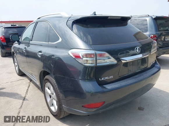 2010 Lexus RX 350 with VIN 2T2BK1BA3AC009986, listed as a IAAI auction lot 42282196 with 162,299 mi miles and . Bid and sale history available at DreamBid. Image 3.