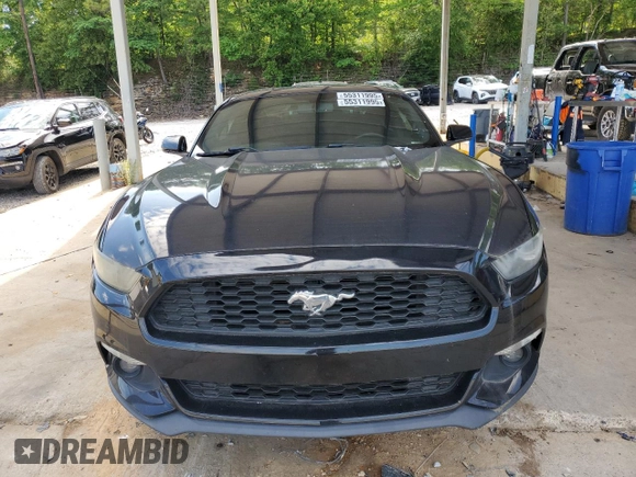 2015 Ford Mustang EcoBoost with VIN 1FA6P8TH7F5417090, listed as a Copart auction lot 55311995 with 88,086 mi miles and Clean Title. Bid and sale history available at DreamBid. Image 5.
