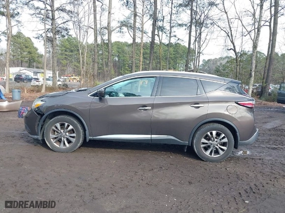 2016 Nissan Murano S with VIN 5N1AZ2MH6GN132159, listed as a IAAI auction lot 41470522 with 140,313 mi miles. Bid and sale history available at carsss.com. Image 15.