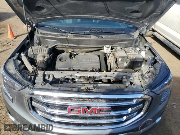2020 GMC Terrain SLT with VIN 3GKALPEV3LL300619, listed as a Copart auction lot 46183725 with 73,427 mi miles and Salvage Title. Bid and sale history available at carsss.com. Image 12.