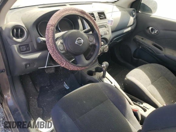 2012 Nissan Versa SV with VIN 3N1CN7AP1CL812288, listed as a Copart auction lot 63996355 with 128,229 mi miles and Clean title. Bid and sale history available at DreamBid. Image 8.