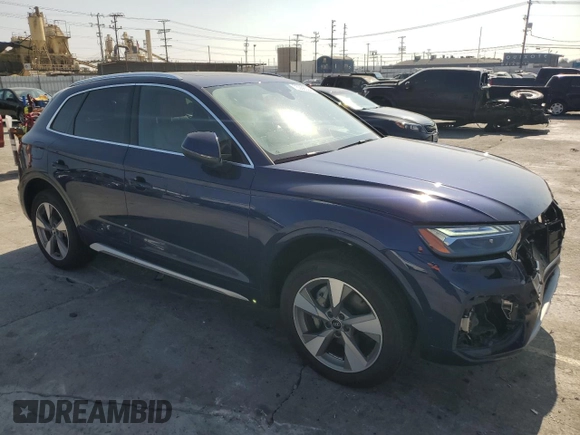 2023 Audi Q5 Prestige with VIN WA1CBAFYXP2066266, listed as a Copart auction lot 76066524 with 17,306 mi miles and Salvage Title. Bid and sale history available at carsss.com. Image 4.