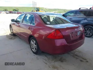 2006 Honda Accord LX SE z VIN 1HGCM56316A035408, wystawiony jako IAAI lot #42522171 z przebiegiem 96 057 mil mil oraz . Historia ofert i sprzedaży dostępna na DreamBid. Obrazek 3.