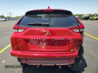 2024 Mitsubishi Eclipse Cross ES with VIN JA4ATUAA7RZ001708, listed as a Copart auction lot 58759225 with 19,379 mi miles and Salvage title. Bid and sale history available at DreamBid. Image 6.