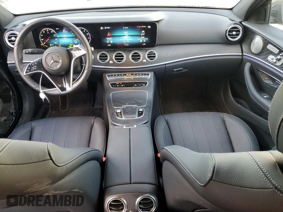 2023 Mercedes-Benz E 450 with VIN W1KZF5KB6PB185502, listed as a Copart auction lot 85794934 with 8,351 mi miles and Salvage Title. Bid and sale history available at DreamBid. Image 8.