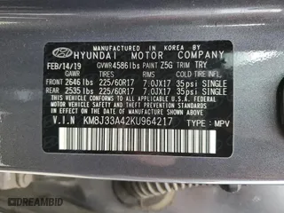 2019 Hyundai Tucson Value with VIN KM8J33A42KU964217, listed as a Copart auction lot 46688875 with 65,880 mi miles and Salvage Title. Bid and sale history available at carsss.com. Image 13.