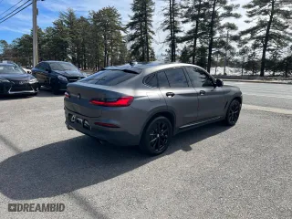 2019 BMW X4 xDrive30i with VIN 5UXUJ3C59KLG53260, listed as a Copart auction lot 48740055 with 129,341 mi miles and Clean Title. Bid and sale history available at carsss.com. Image 4.