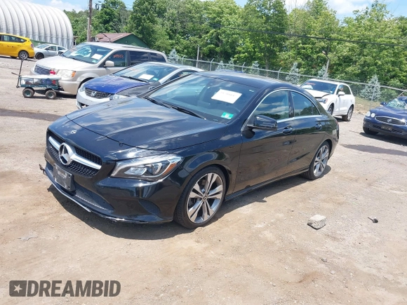 2019 Mercedes-Benz CLA 250 with VIN WDDSJ4GB0KN724948, listed as a IAAI auction lot 40629400 with 45,717 mi miles and . Bid and sale history available at DreamBid. Image 2.