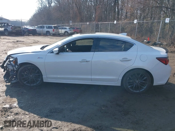 2021 Acura ILX Premium with VIN 19UDE2F81MA000652, listed as a IAAI auction lot 41477371 with 19,936 mi miles and . Bid and sale history available at DreamBid. Image 14.
