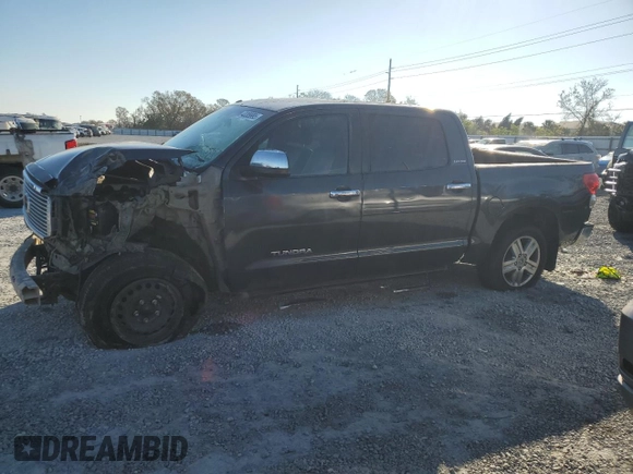 2010 Toyota Tundra Limited z VIN 5TFHW5F13AX128594, wystawiony jako Copart lot #43309995 z przebiegiem 187 245 mil mil oraz Szkoda całkowita • Salvage title. Historia ofert i sprzedaży dostępna na DreamBid. Obrazek 1.
