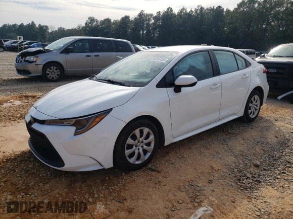 2022 Toyota Corolla LE with VIN 5YFEPMAE6NP369722, listed as a Copart auction lot 46197085 with 64,546 mi miles and Non Repairable. Bid and sale history available at carsss.com. Image 1.