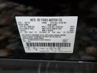 2018 Ford Explorer XLT with VIN 1FM5K8DH7JGC59605, listed as a Copart auction lot 77468614 with 60,136 mi miles and Salvage Title. Bid and sale history available at carsss.com. Image 16.