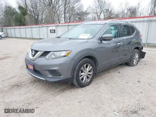 2016 Nissan Rogue SV with VIN 5N1AT2MT5GC889832, listed as a IAAI auction lot 41531956 with 127,258 mi miles. Bid and sale history available at carsss.com. Image 2.