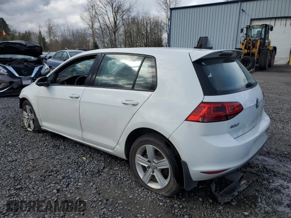 2017 Volkswagen Golf S с VIN 3VW217AU2HM023639, выставлен на аукционе Copart как лот 49736585 с пробегом 112 750 миль миль и Списание • Salvage title. История ставок и продаж доступна на DreamBid. Изображение 2.