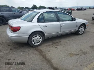 2002 Saturn SL with VIN 1G8ZK52722Z155991, listed as a Copart auction lot 62569355 with 60,672 mi miles and Clean title. Bid and sale history available at DreamBid. Image 3.