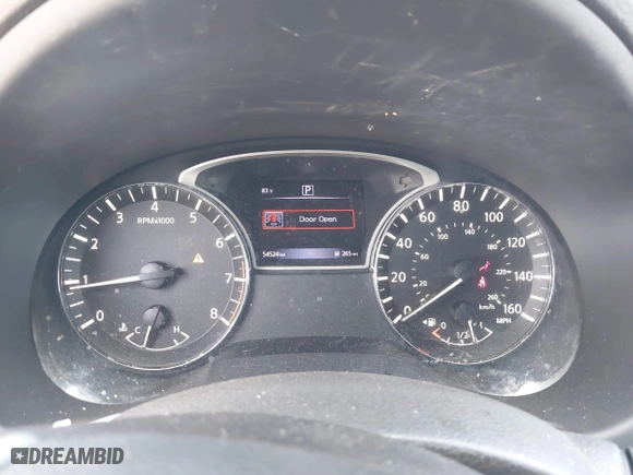 2017 Nissan Altima 2.5 SR with VIN 1N4AL3AP6HN349290, listed as a IAAI auction lot 41790240 with 54,524 mi miles. Bid and sale history available at carsss.com. Image 7.