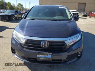 2022 Honda Odyssey EX-L with VIN 5FNRL6H73NB042531, listed as a Copart auction lot 88517295 with 23,926 mi miles and Salvage Title. Bid and sale history available at DreamBid. Image 5.