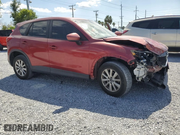 2013 Mazda CX-5 Sport with VIN JM3KE2BEXD0139032, listed as a Copart auction lot 55019325 with 108,555 mi miles and Salvage title. Bid and sale history available at DreamBid. Image 4.