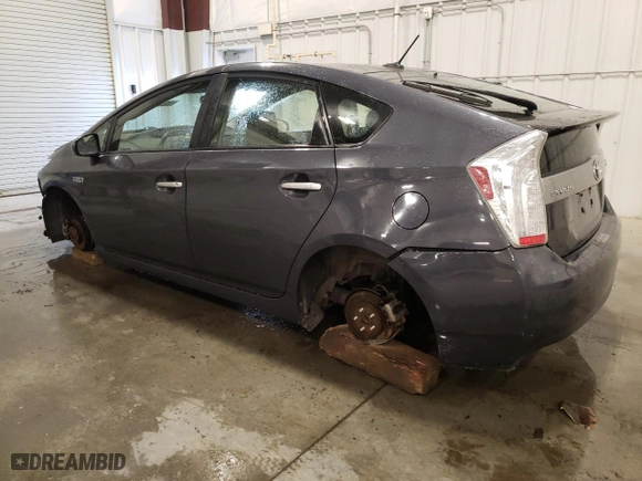 2013 Toyota Prius Plug-In with VIN JTDKN3DP8D3045713, listed as a Copart auction lot 56279284 with 154,957 mi miles and Salvage Title. Bid and sale history available at carsss.com. Image 2.