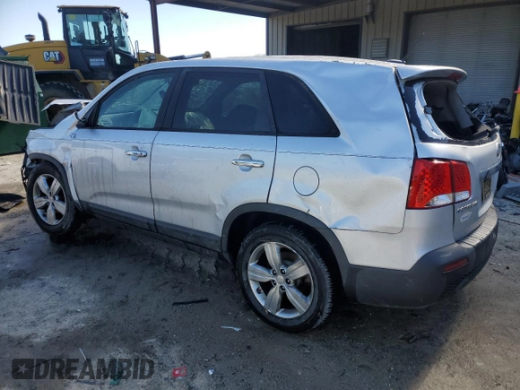 2012 Kia Sorento EX with VIN 5XYKU4A65CG249335, listed as a Copart auction lot 48161005 with 0 mi miles and Salvage Title. Bid and sale history available at carsss.com. Image 2.