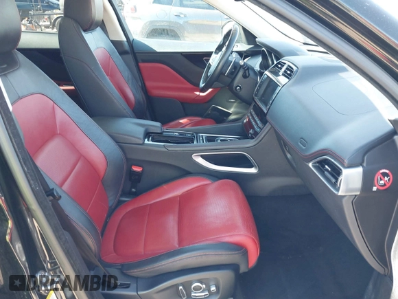 2018 Jaguar F-Pace with VIN SADCL2FN3JA251615, listed as a IAAI auction lot 41689777 with 115,241 mi miles and . Bid and sale history available at DreamBid. Image 5.
