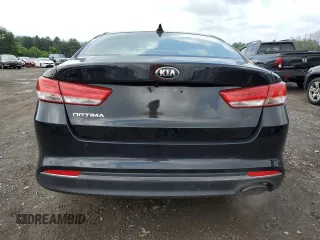 2017 Kia Optima EX with VIN 5XXGU4L3XHG143659, listed as a Copart auction lot 59773115 with 66,001 mi miles and Salvage title. Bid and sale history available at DreamBid. Image 6.