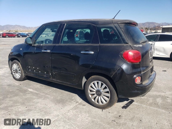 2014 FIAT 500L Easy with VIN ZFBCFABH4EZ020553, listed as a Copart auction lot 88782575 with 125,638 mi miles and Clean Title. Bid and sale history available at carsss.com. Image 2.