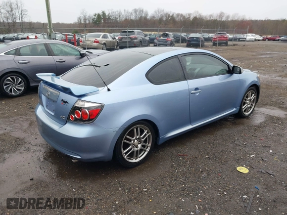2008 Scion tC Spec with VIN JTKDE167880255142, listed as a IAAI auction lot 41850768 with 190,408 mi miles and . Bid and sale history available at DreamBid. Image 4.